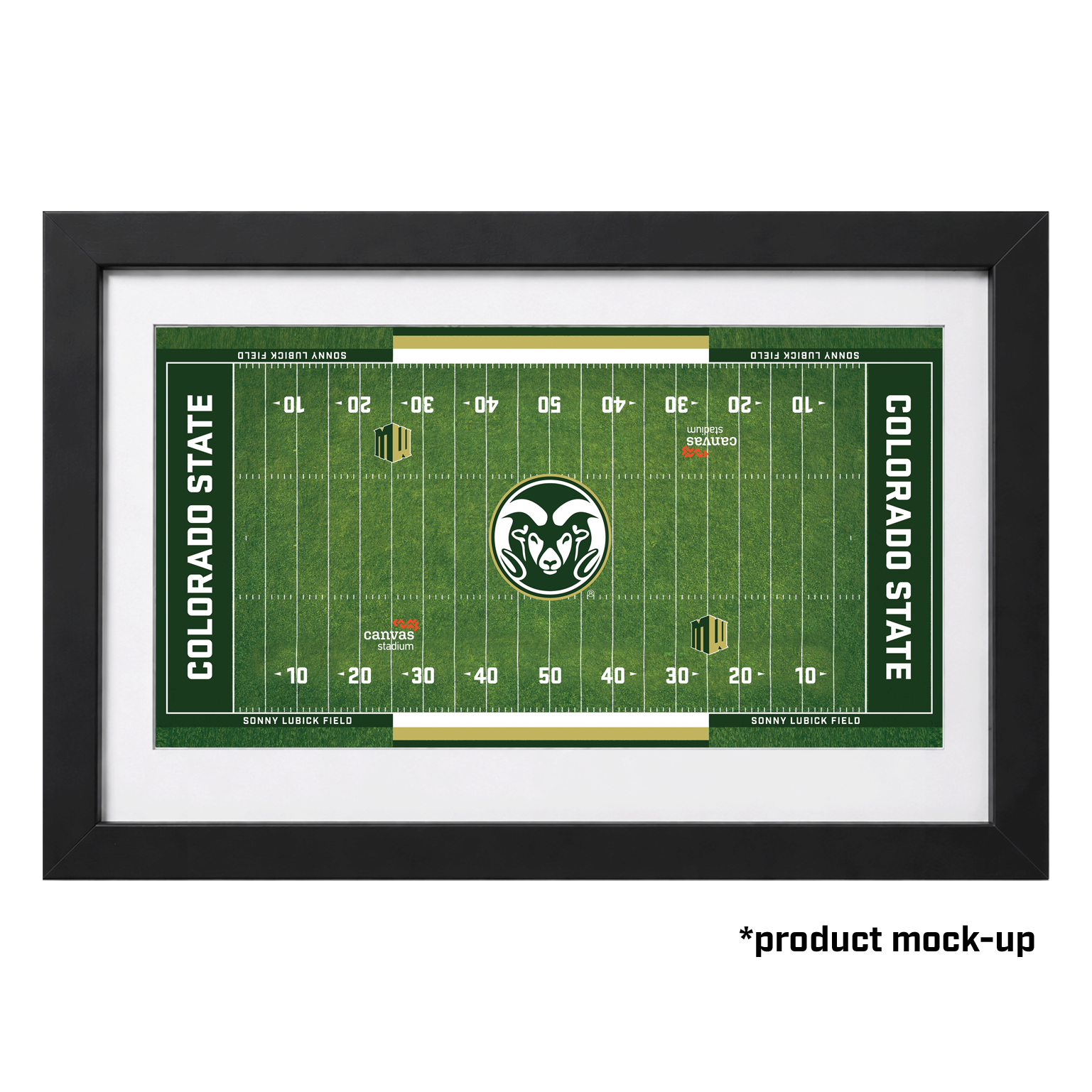 Mini Sonny Lubick Field Turf Collectible