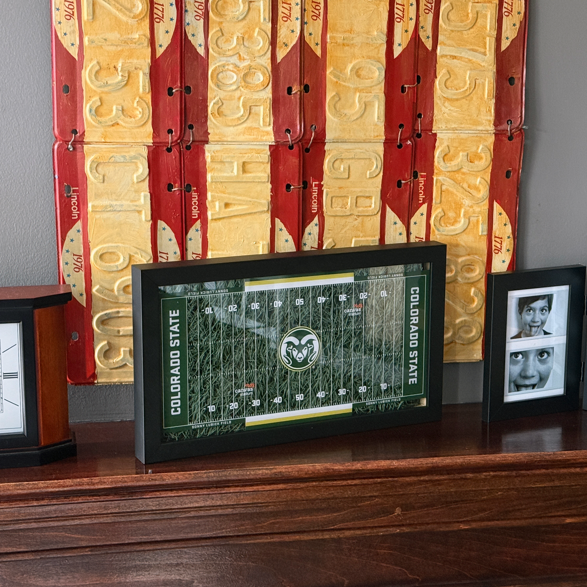 Mini Sonny Lubick Field Turf Collectible