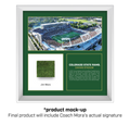 Coach Mora Signed Turf Collectible