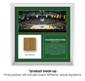 Coach Williams Autographed Moby Court Collectible
