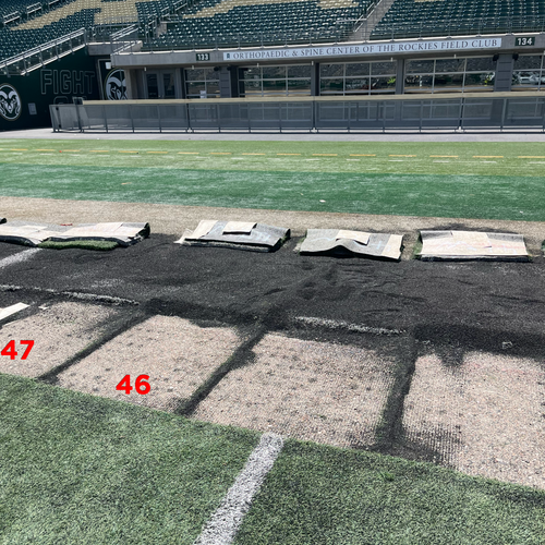 46 Yard-Line Hash Mark