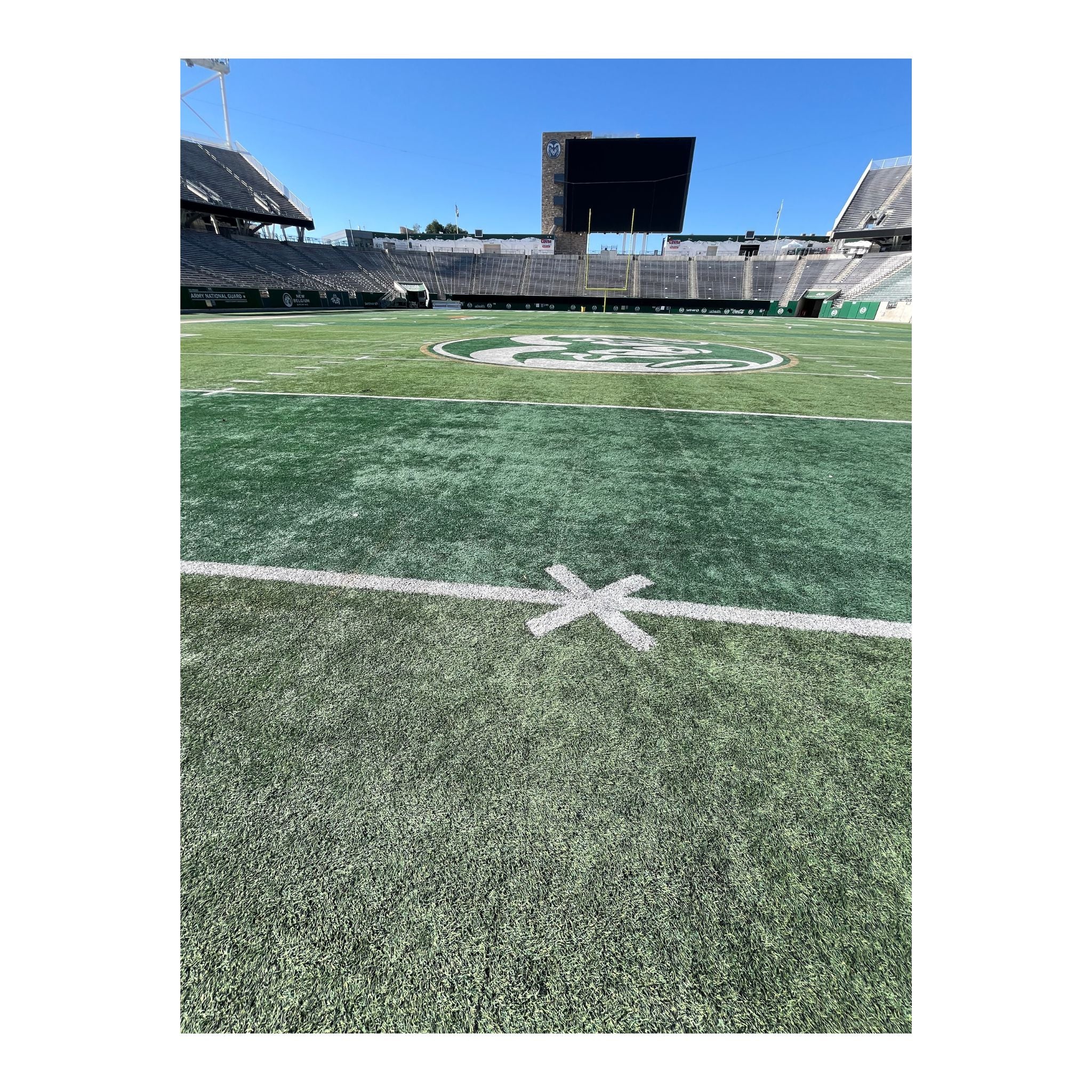 Colorado State Kickoff Marker